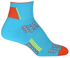 2ndWind Quarter Crew Socks | Blue