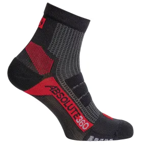 Absolute360 Performance Running Socks Quarter