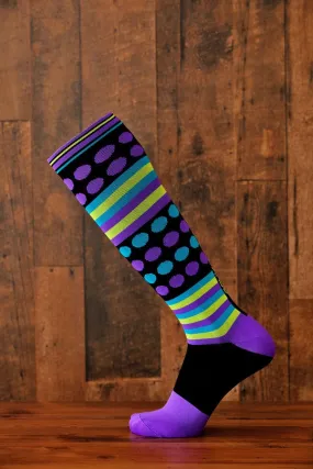 ACHI | Performance Compression Socks | Rockin' Dot | 15 – 20 mmHg