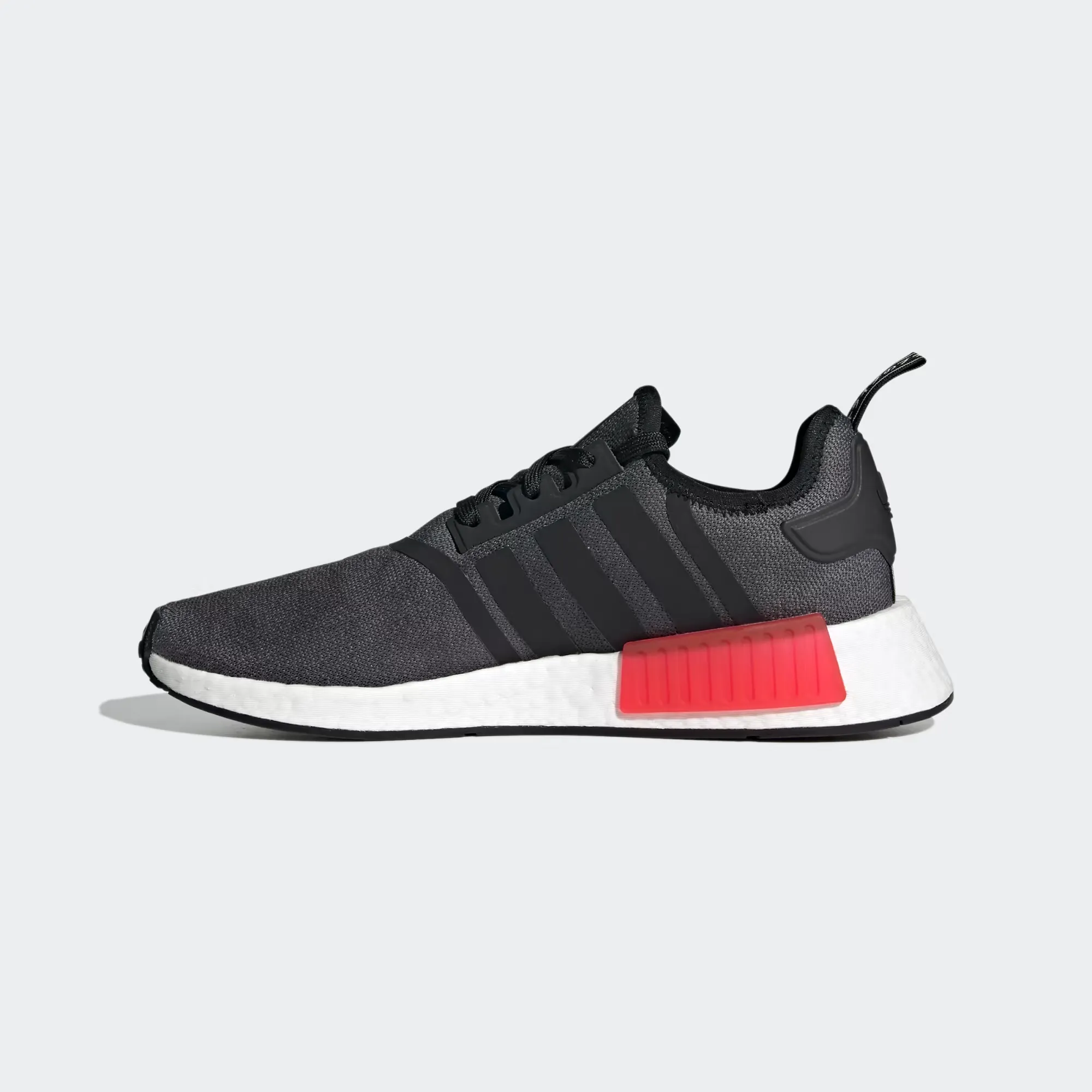 Adidas Men's NMD R1 Shoes - Core Black / Semi Lucid Blue / Glory Red