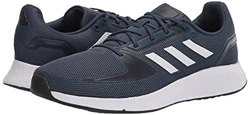 adidas Men's Runfalcon 2.0 Trail Running Shoe, Navy/White/Ink, 9.5