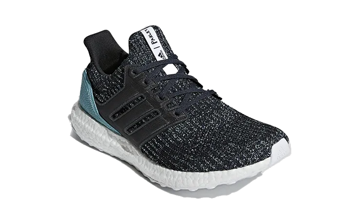 Adidas Men's Ultra Boost 4.0 Parley Shoes - Carbon / Blue Spirit