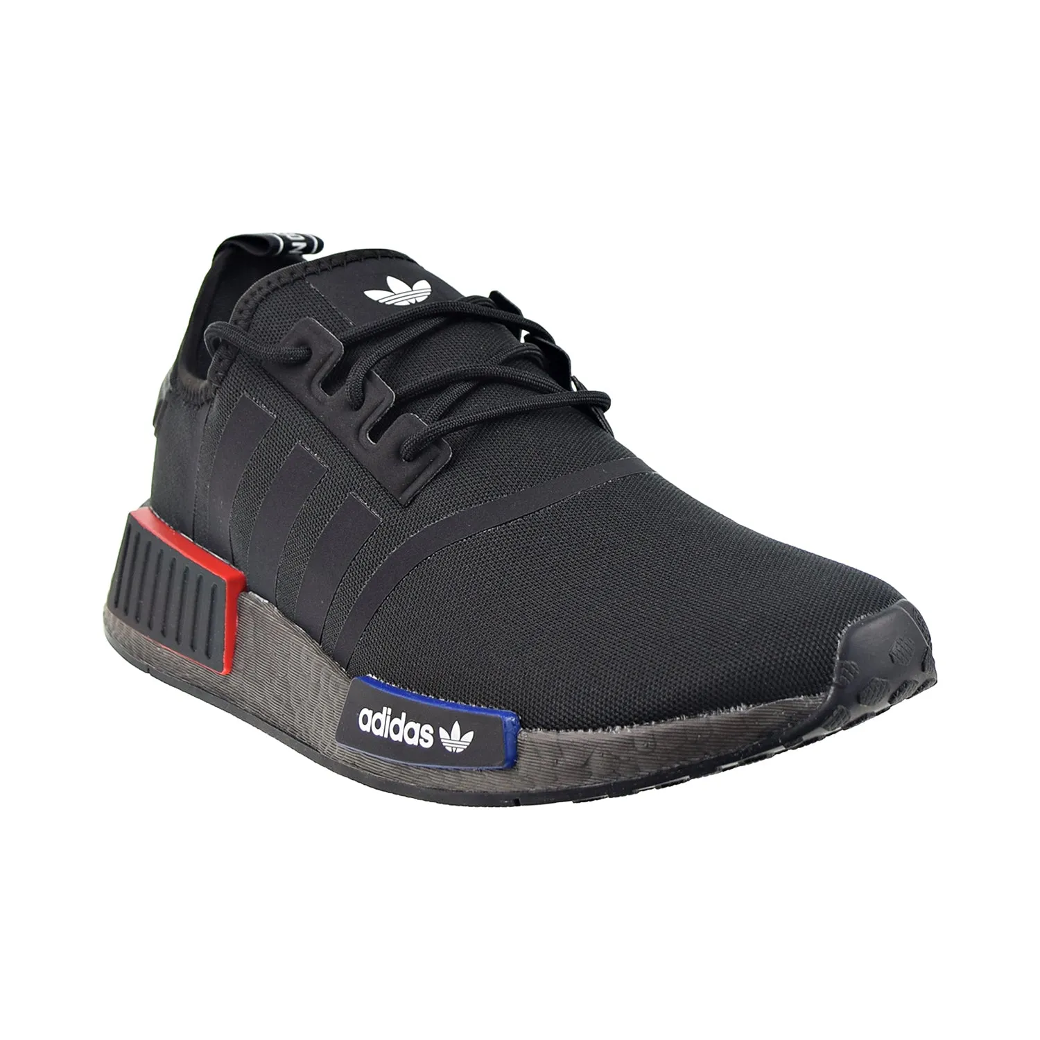 Adidas NMD_R1 Men's Shoes Core Black/Red/Blue/Grey Five