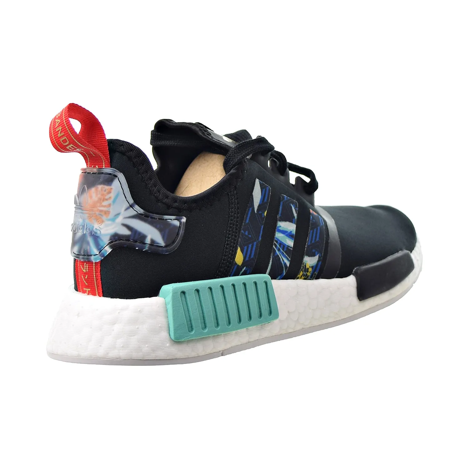 Adidas NMD_R1 "HER Studio" Women's Shoes Core Black-Supplier Colour-Acid Mint