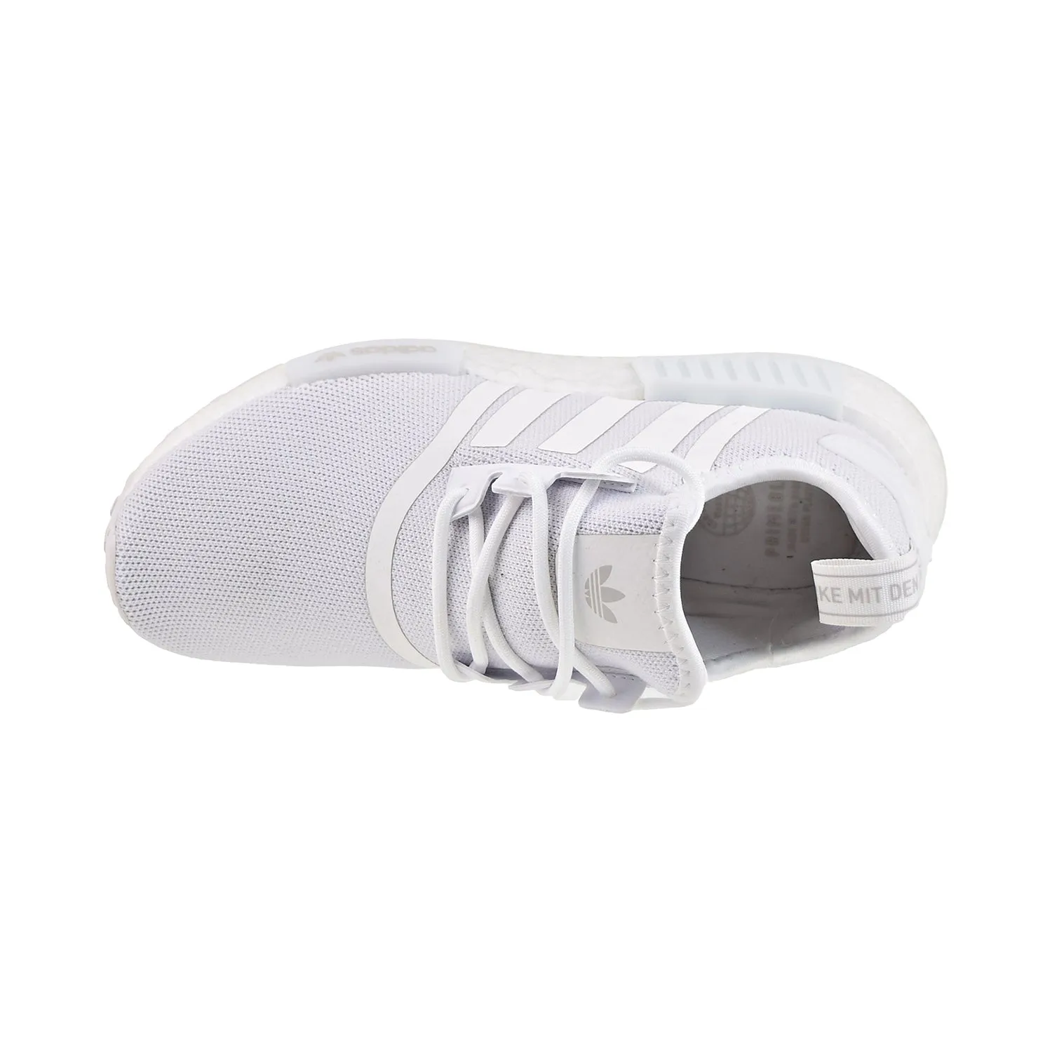 Adidas NMD_R1 Refined Big Kids' Shoes Cloud White-Grey One