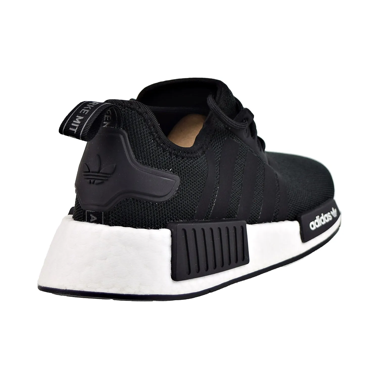 Adidas NMD_R1 Refined Big Kids' Shoes Core Black-Cloud White