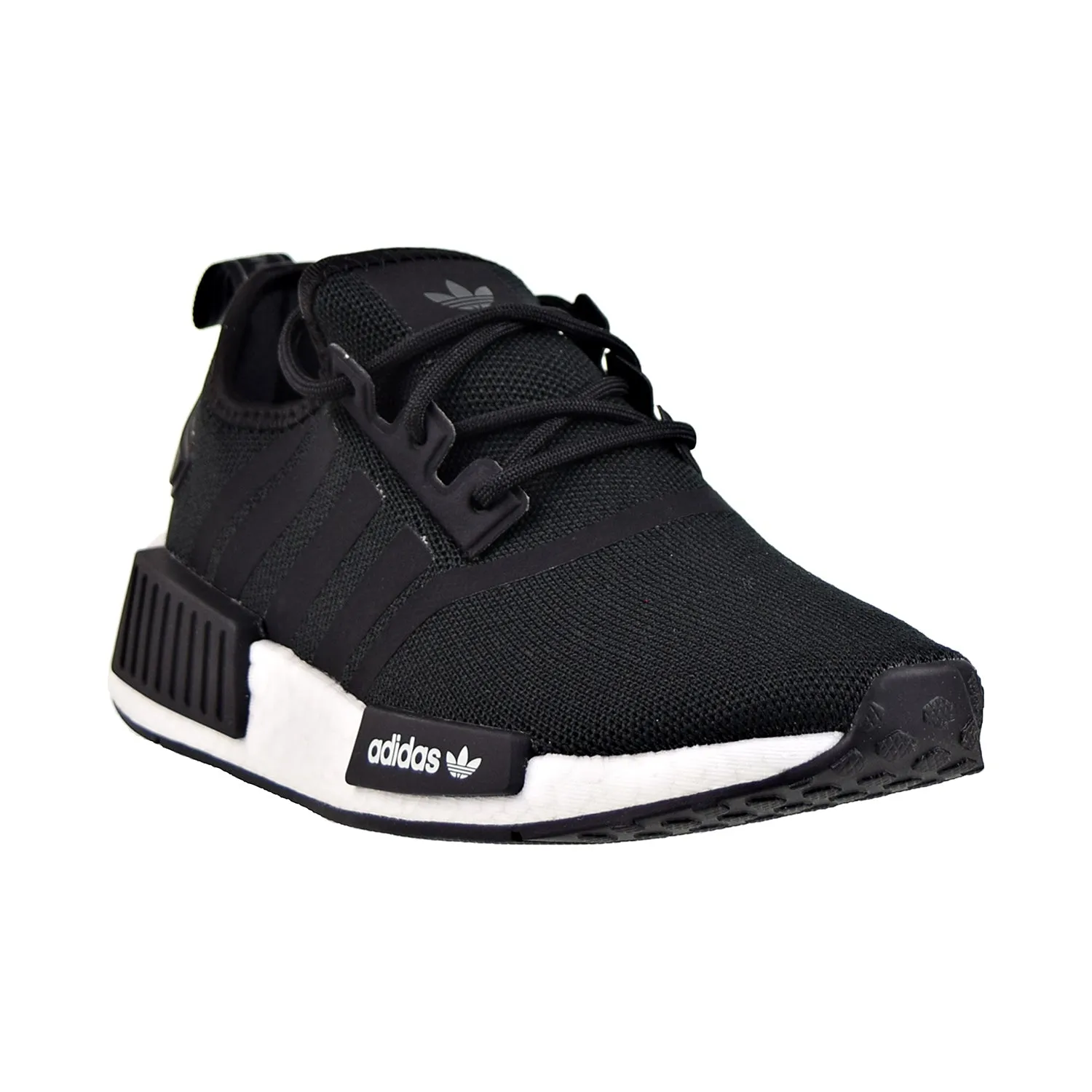 Adidas NMD_R1 Refined Big Kids' Shoes Core Black-Cloud White