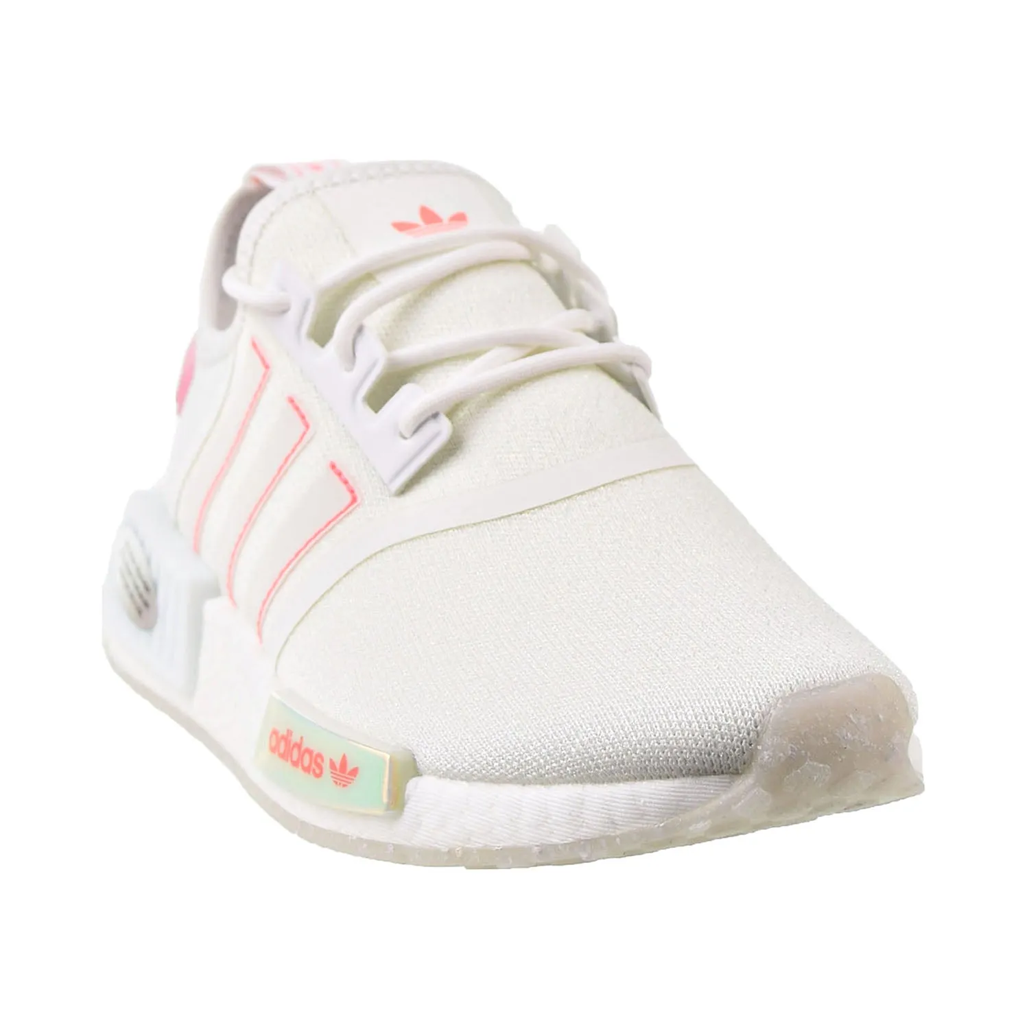 Adidas NMD_R1 Women's Shoes Cloud White-Acid Red