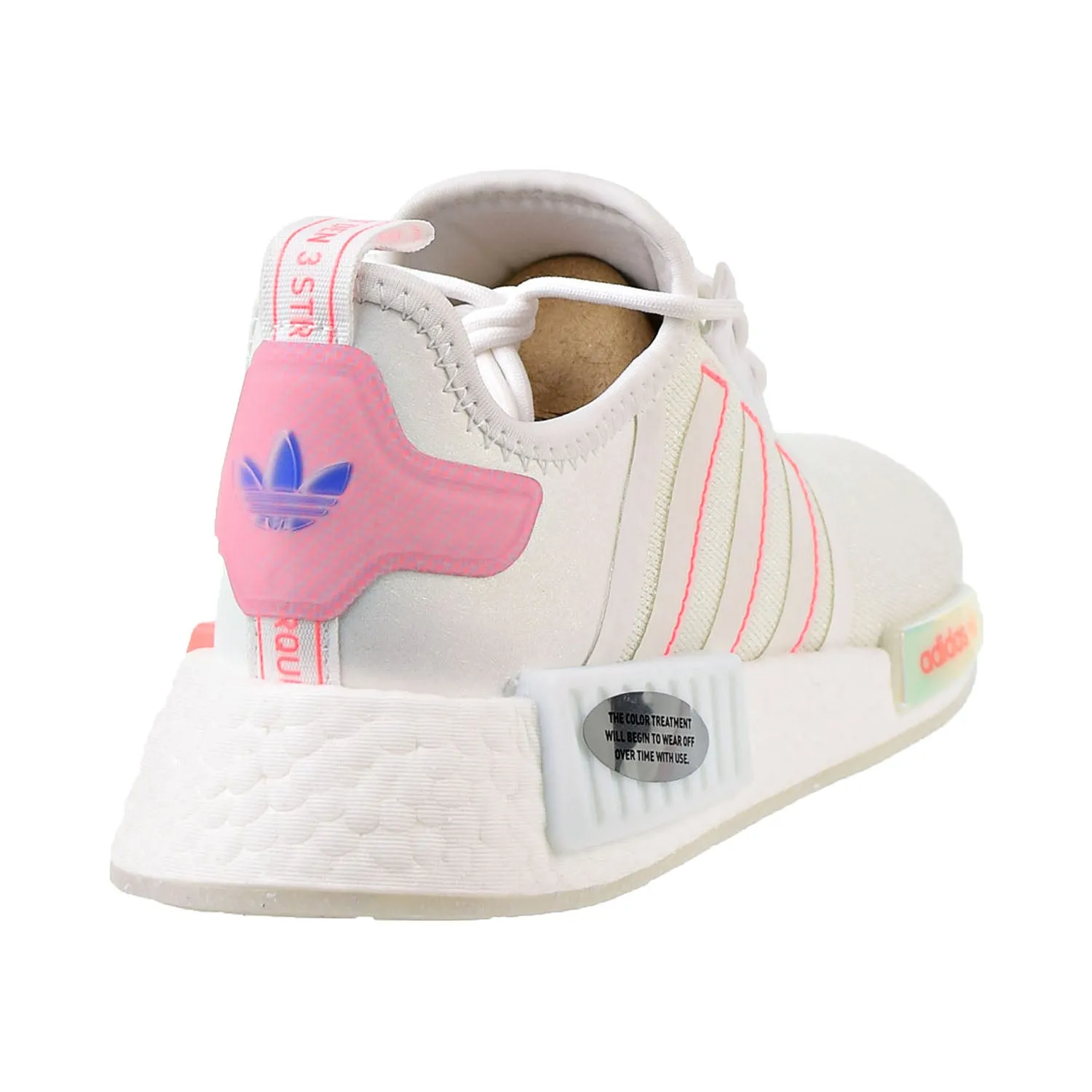 Adidas NMD_R1 Women's Shoes Cloud White-Acid Red