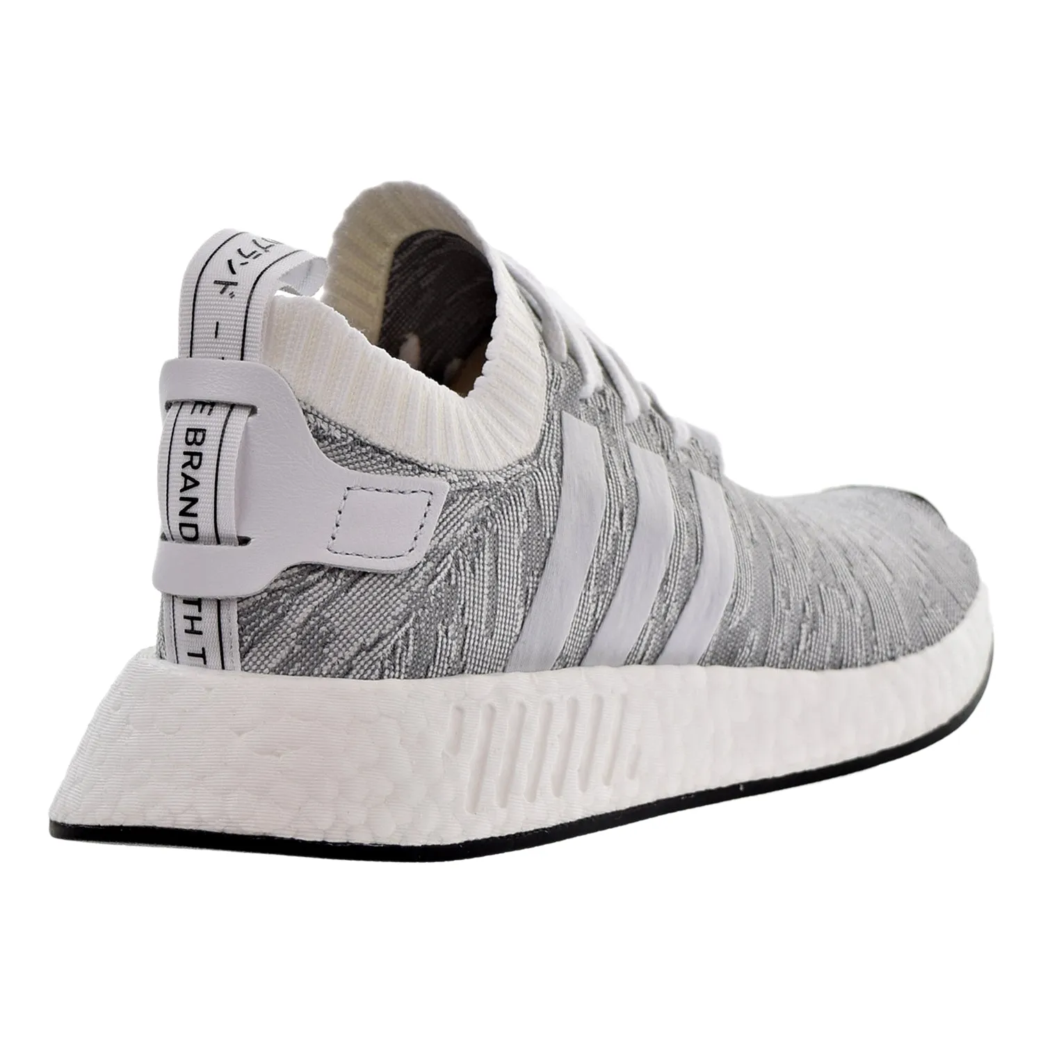 Adidas NMD_R2 PrimeKnit Men's Shoes Running White/Core Black