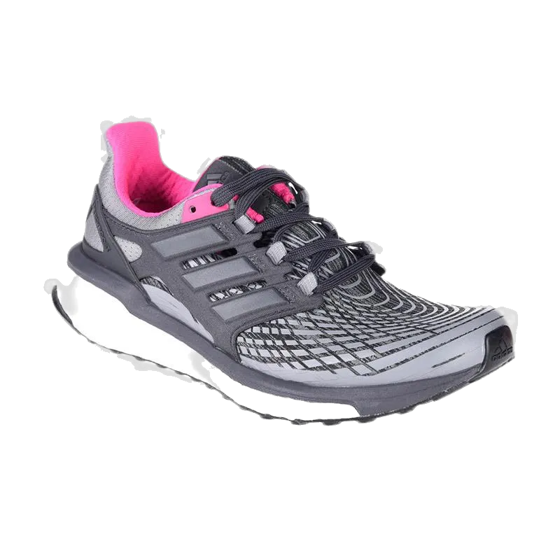 Adidas Women's Energy Boost Shoes - Gray / Pink