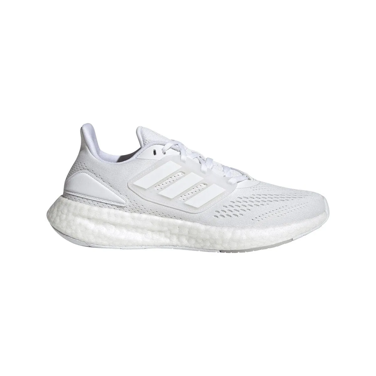 ADIDAS WOMEN'S PUREBOOST 22 TRIPLE WHITE RUNNING SHOE