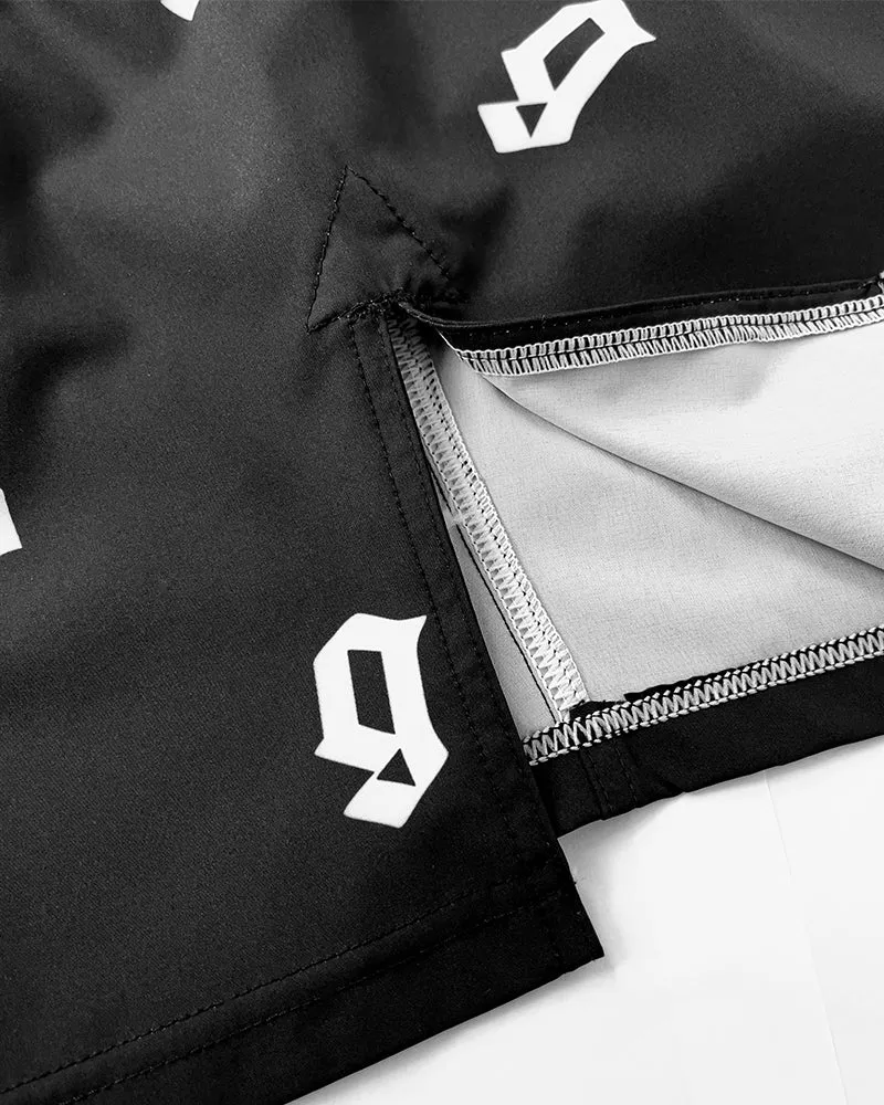 Athena MMA Hybrid Shorts - Black