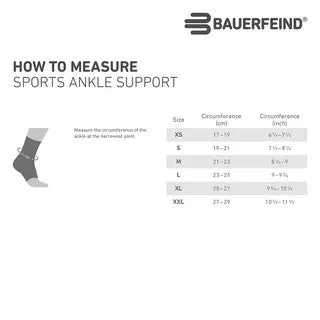 BAUERFEIND - SPORT ANKLE SUPPORT