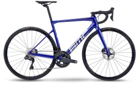 BMC TEAMMACHINE SLR THREE ROAD BIKE - SPARKLING BLUE / BRUSHED ALLOY - SHIMANO ULTEGRA DI2