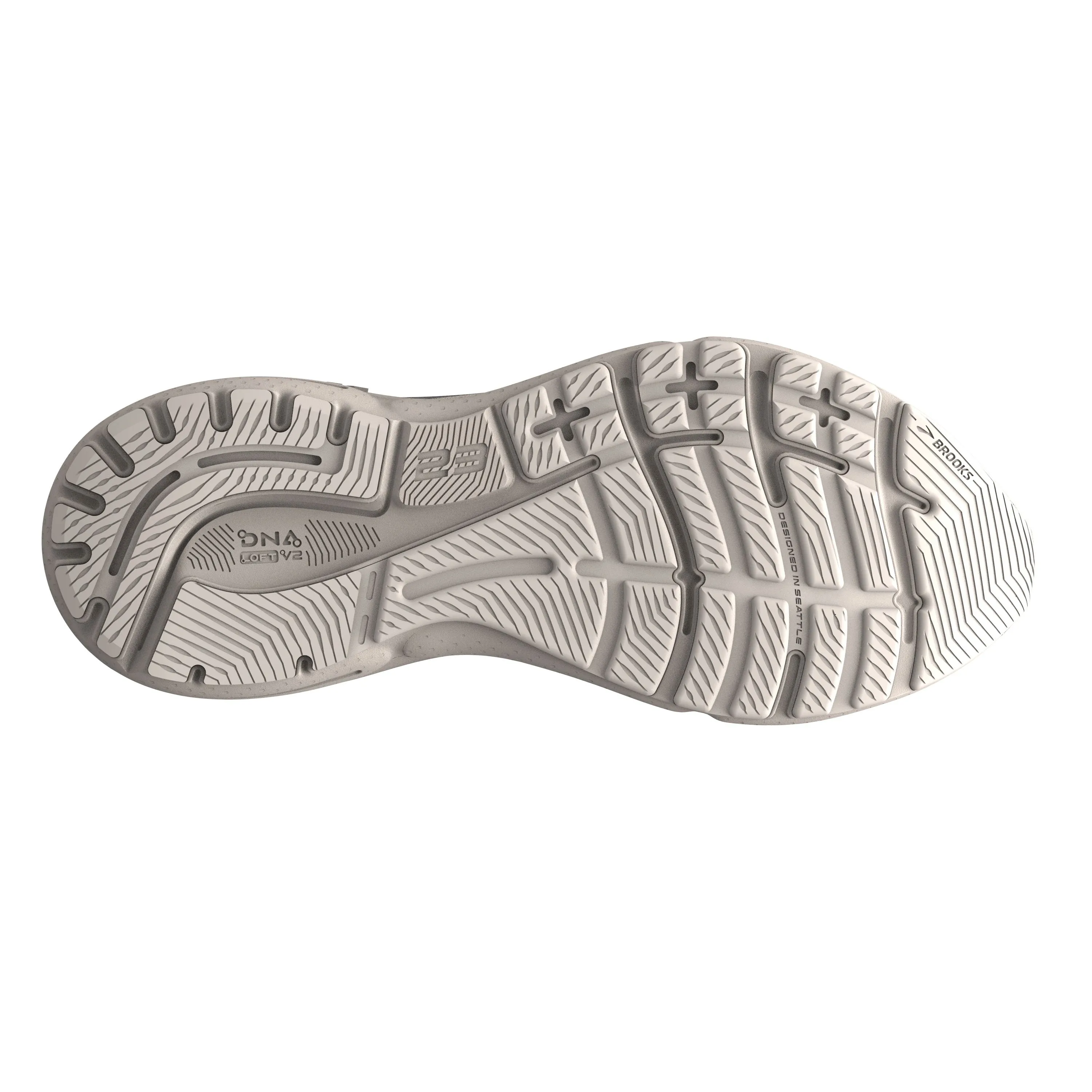 Brooks | Adrenaline GTS 23 | Men's | Crystal Grey/Surf