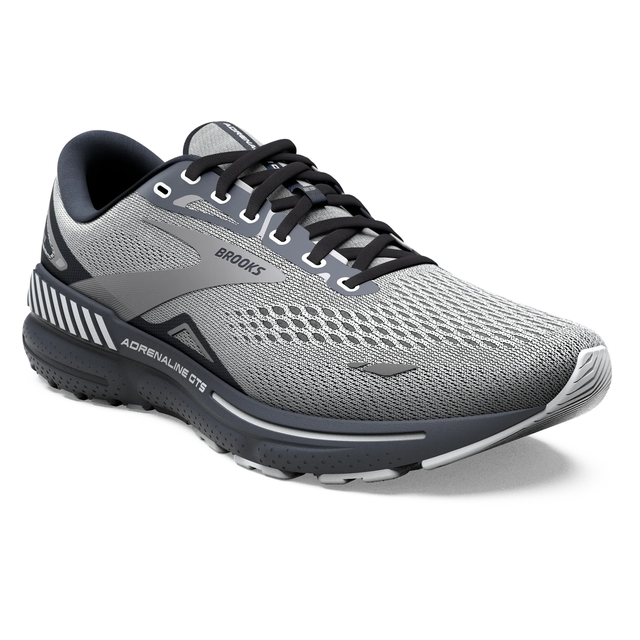 Brooks | Adrenaline GTS 23 | Men's | Oyster/Ebony/Alloy