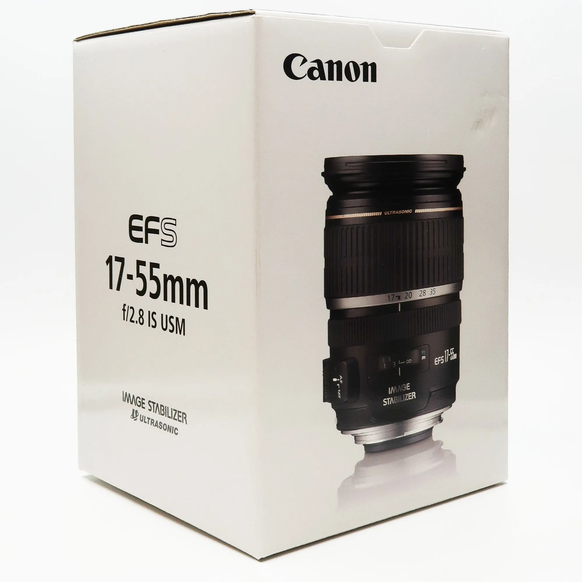 Canon EF-S 17-55mm f/2.8 IS USM Lens with 77mm Tulip Lens Hood and Accessory Bundles