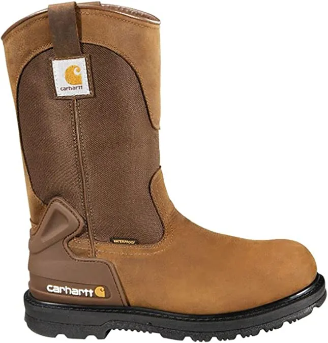 Carhartt Men's Heritage Waterproof 11-Inch Steel Toe Wellington Boot