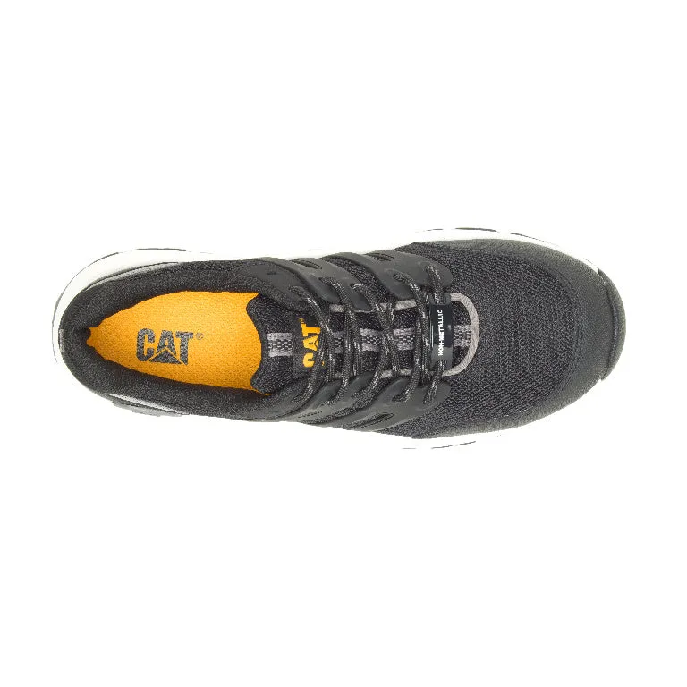 Caterpillar Women's STREAMLINE 2.0 ASTM F2413-18 P91356 Black/ Medium Charcoal Composite Toe Work Shoe