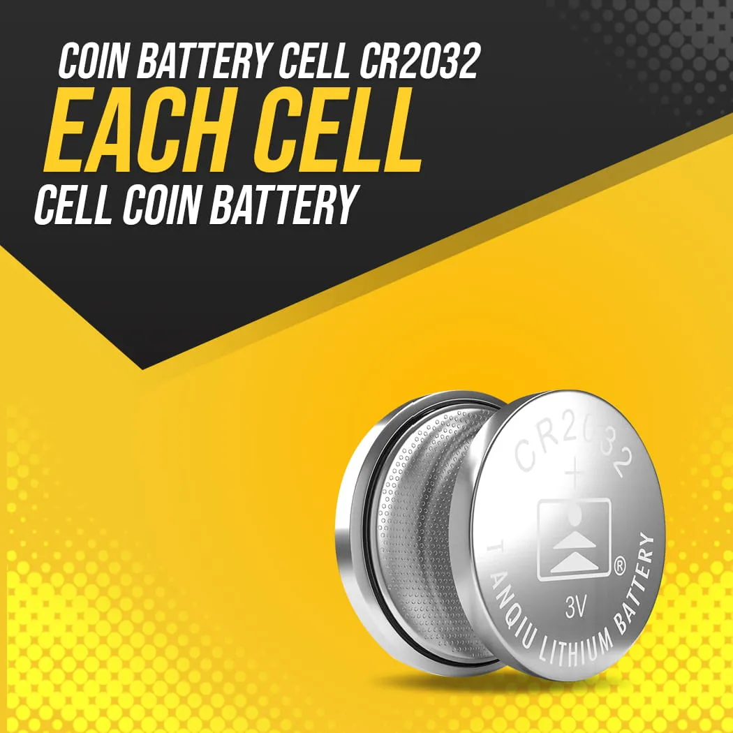 Coin Battery Cell CR2032 - Each Cell - Cell Coin Battery | Button Cell | Button Battery