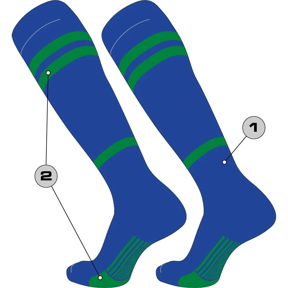 Custom Baseball Socks - Diamond Builder Pattern 4