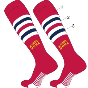 Custom Diamond Builder Baseball Socks Pattern 6