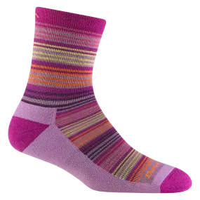 Darn Tough Clover Zebra Canyon Micro Crew Light Sock