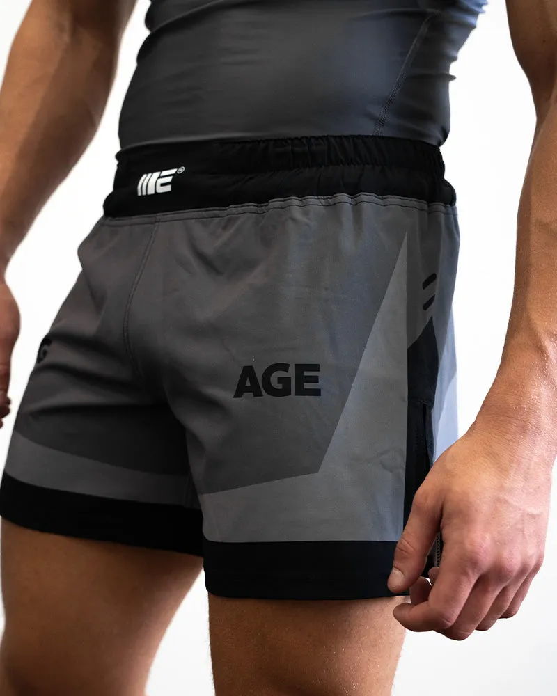 Engage Iron Grey MMA Hybrid Shorts