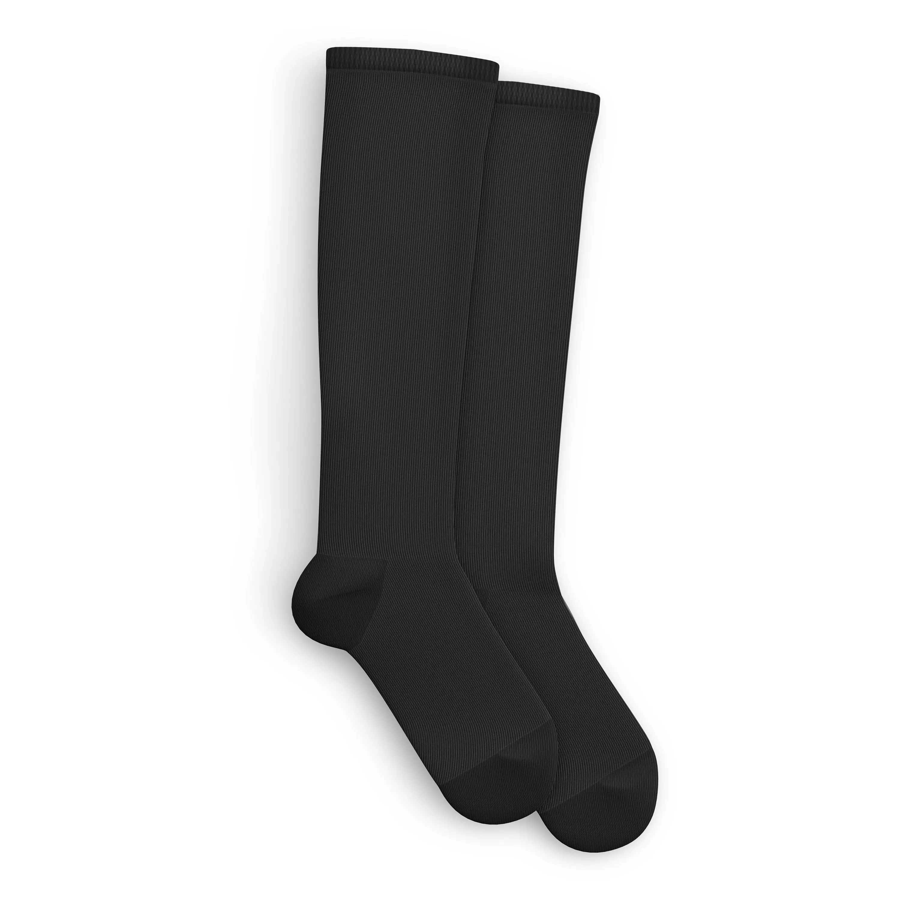 Flight Socks Cotton Feel: Black