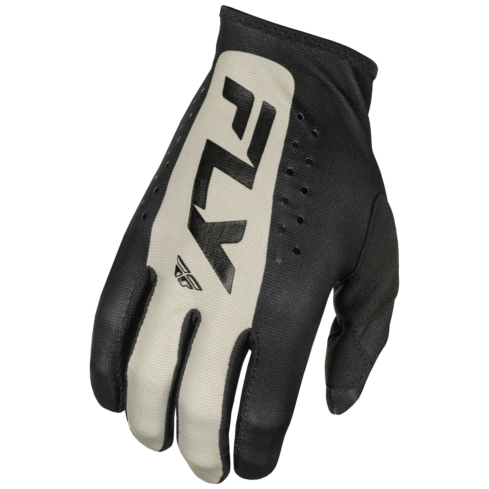 Fly Racing 2025 Youth Lite Gloves Black Grey