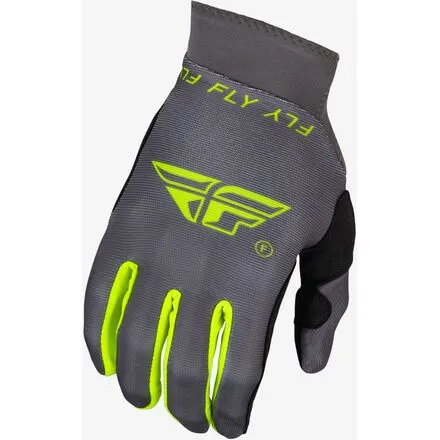 Fly Racing Pro Lite Gloves charcoal/hi-vis