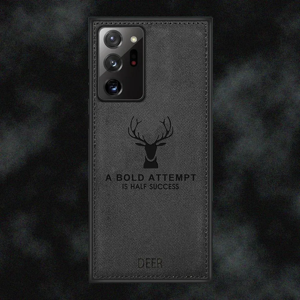 Galaxy Note 20 Ultra Deer Pattern Inspirational Soft Case