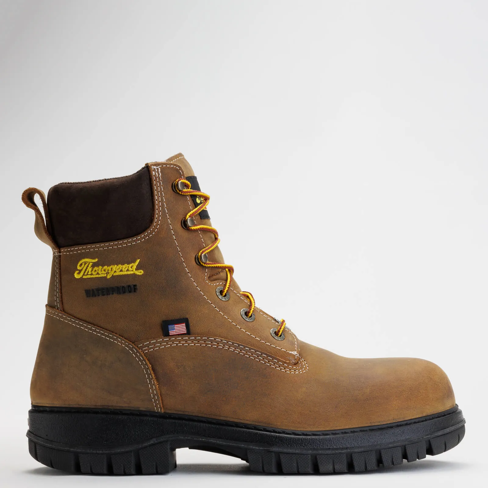 Genesis Series  6″ Chestnut Nano Safety Toe Waterproof 804-4149