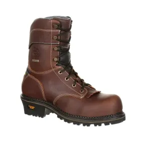 Georgia Boot AMP LT Logger Composite Toe Waterproof Work Boot GB00236