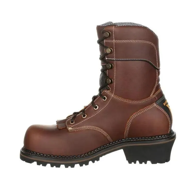 Georgia Boot AMP LT Logger Composite Toe Waterproof Work Boot GB00236