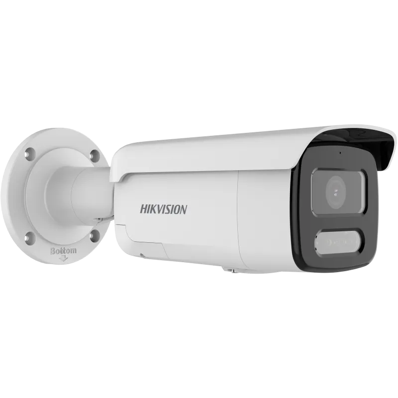 Hikvision DS-2CD2T87G2-LSU/SL 6mm 8 MP ColorVu Audio Alarm & Strobe Light Fixed Bullet Network Camera