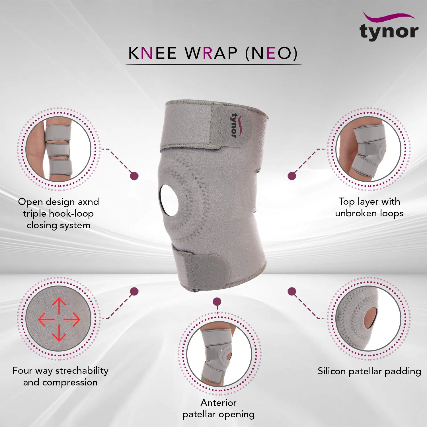 Knee Wrap (Neoprene)