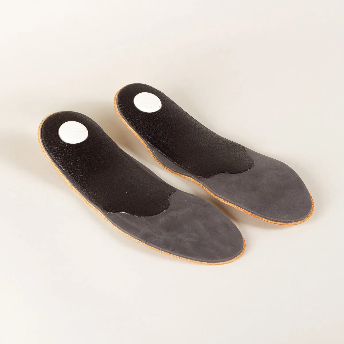 Leather anatomic insoles