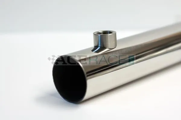 M18 x 1.5 O2 Sensor Bung - Coped for 1.500"-2.500" OD Tube - CP2 Titanium