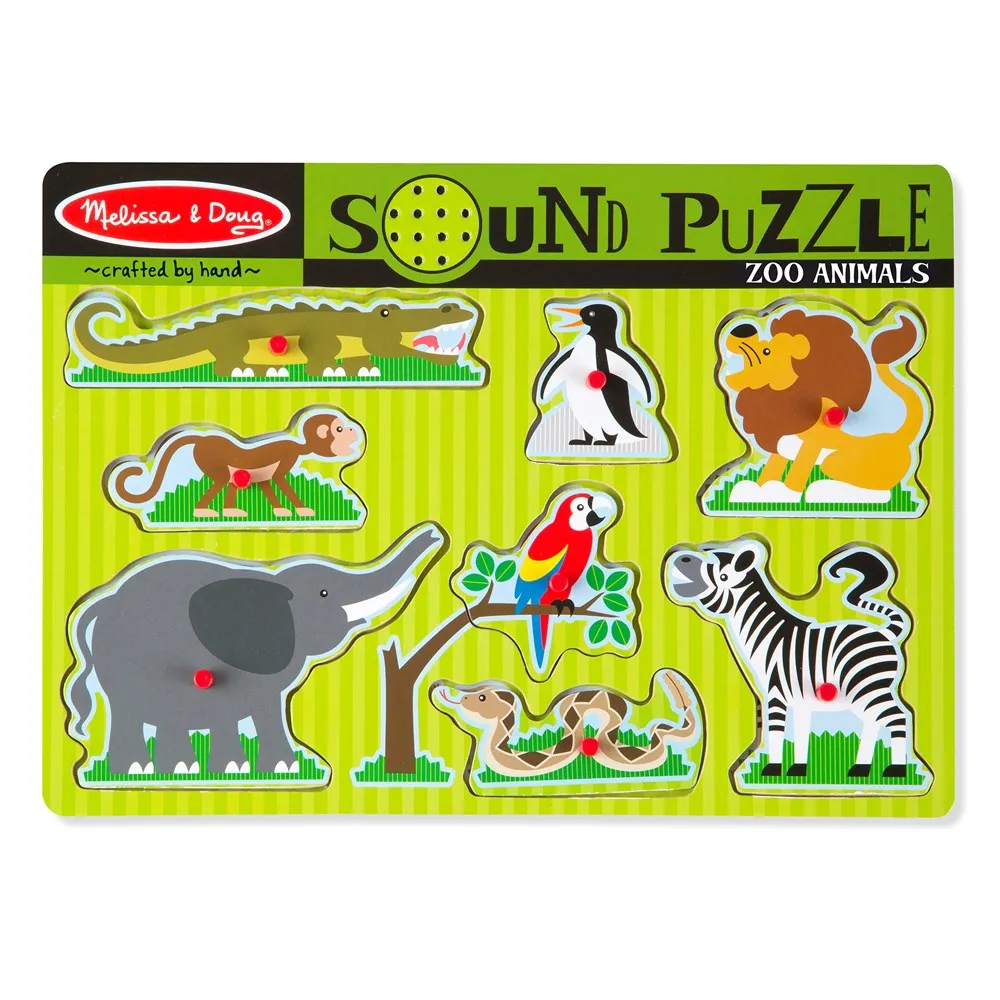 Melissa and Doug Zoo Animals Sound Puzzle