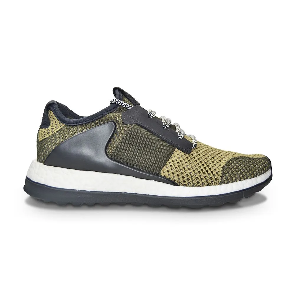 Mens Adidas Ado Pure Boost ZG Day one - S81827 - Brown Olive Trainers