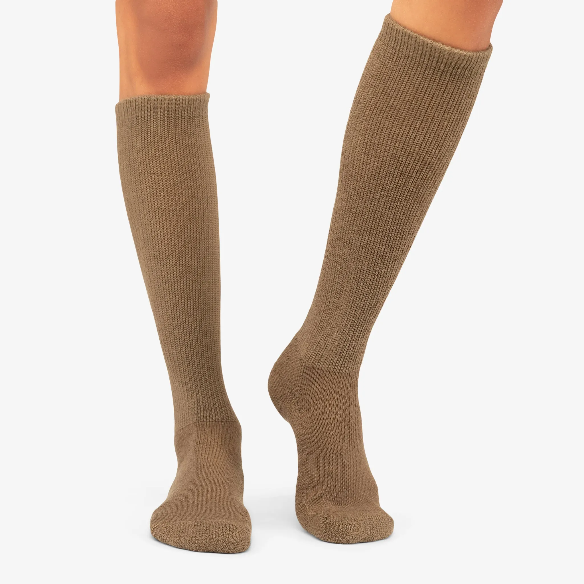 Moderate Cushion Over-Calf Anti-Fatigue Military Socks | MS