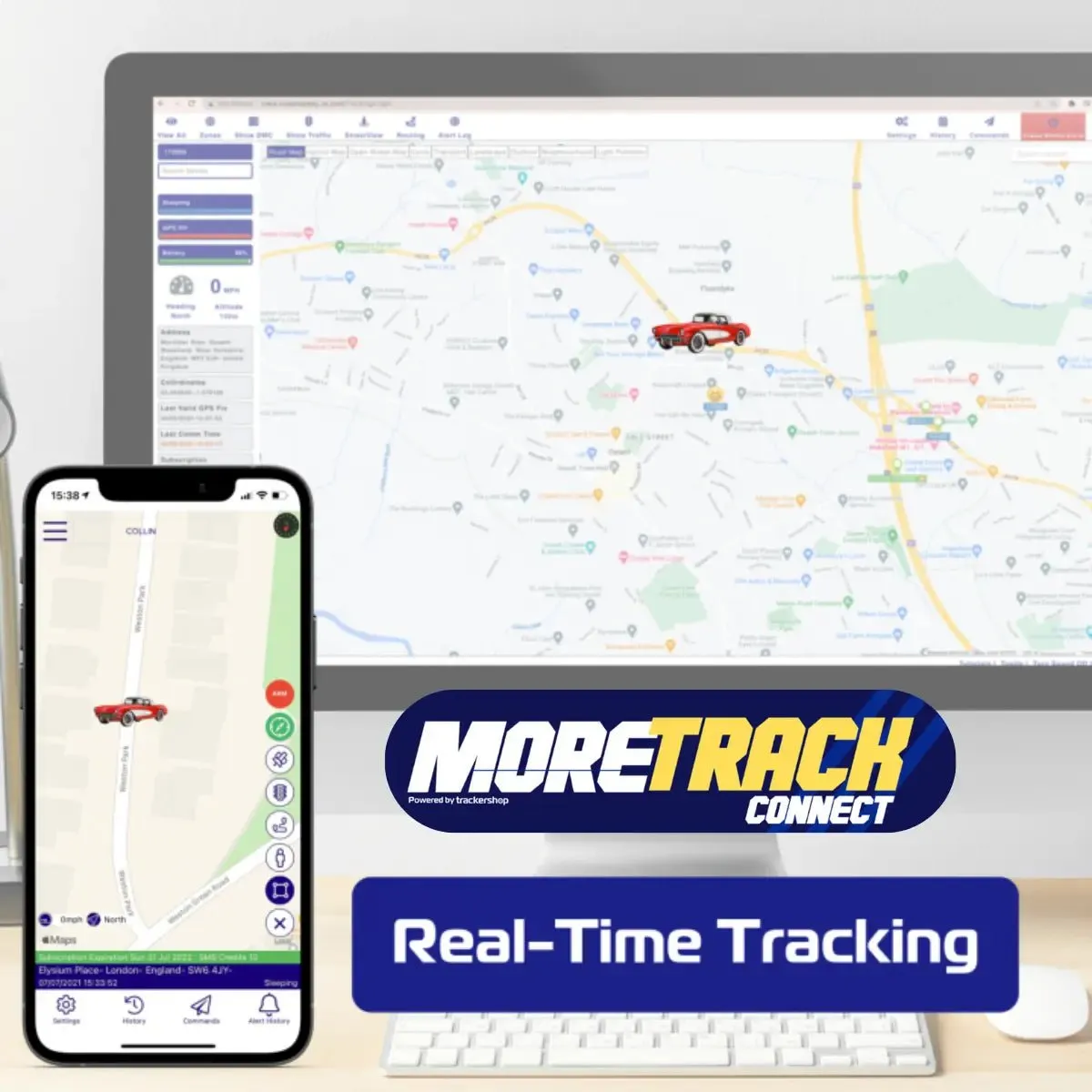 MoreTrack Classic Car Vehicle Tracker