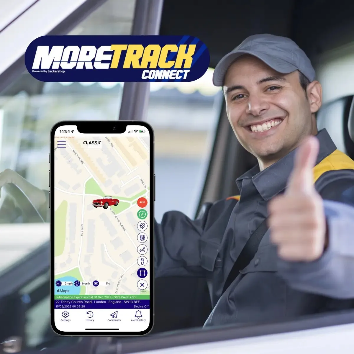 MoreTrack Classic Car Vehicle Tracker