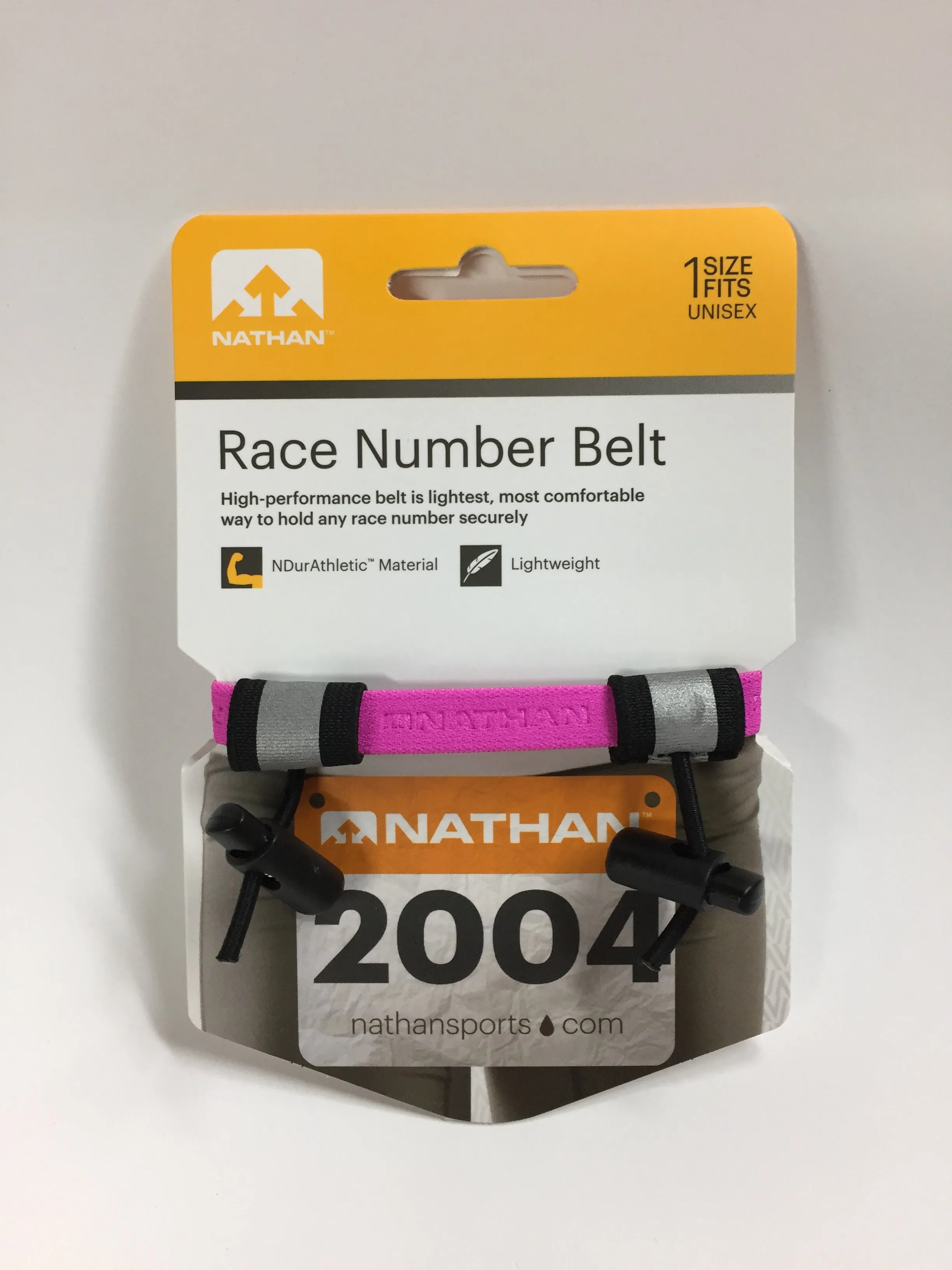 Nathan Race Number Belt