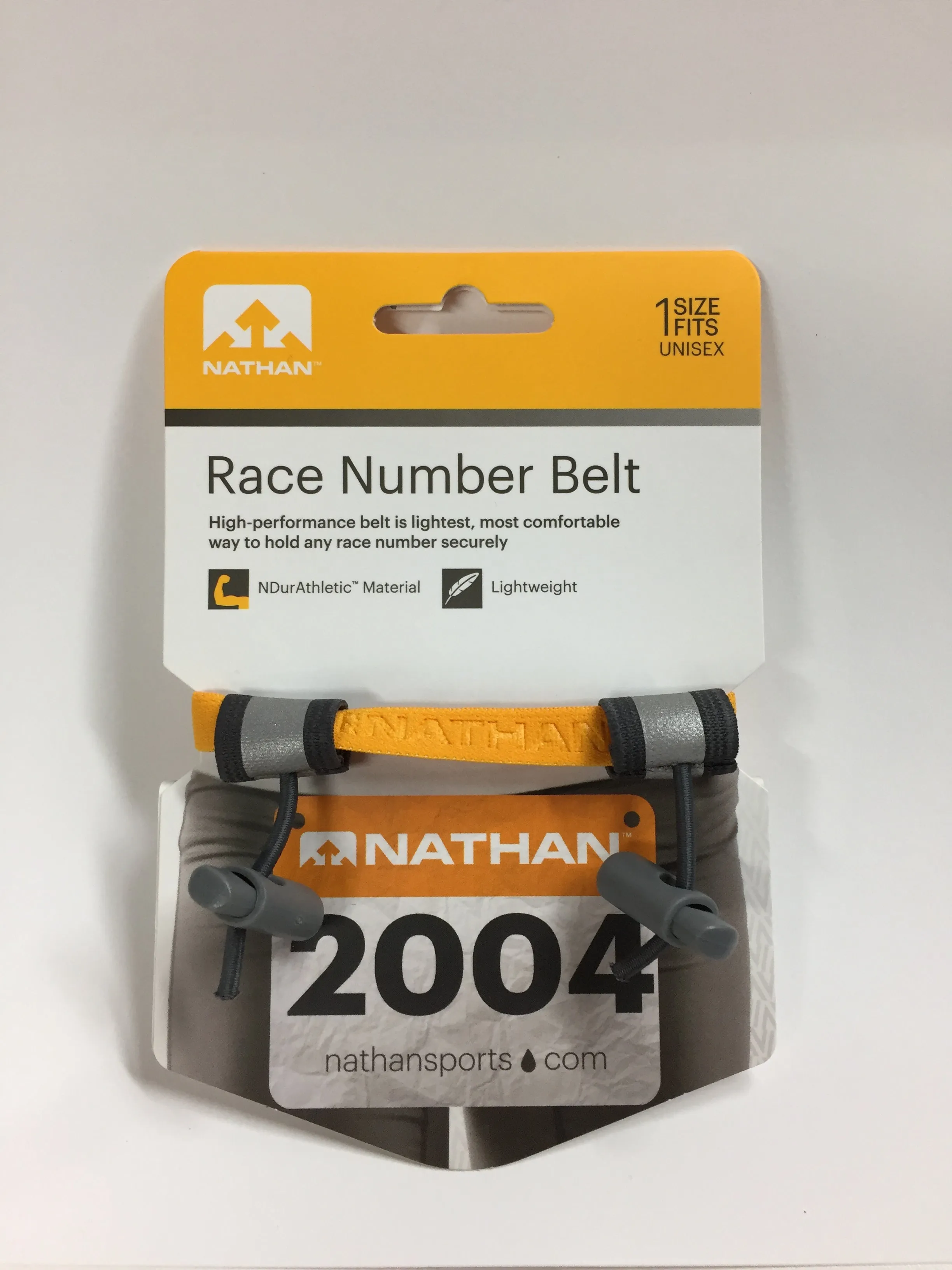 Nathan Race Number Belt