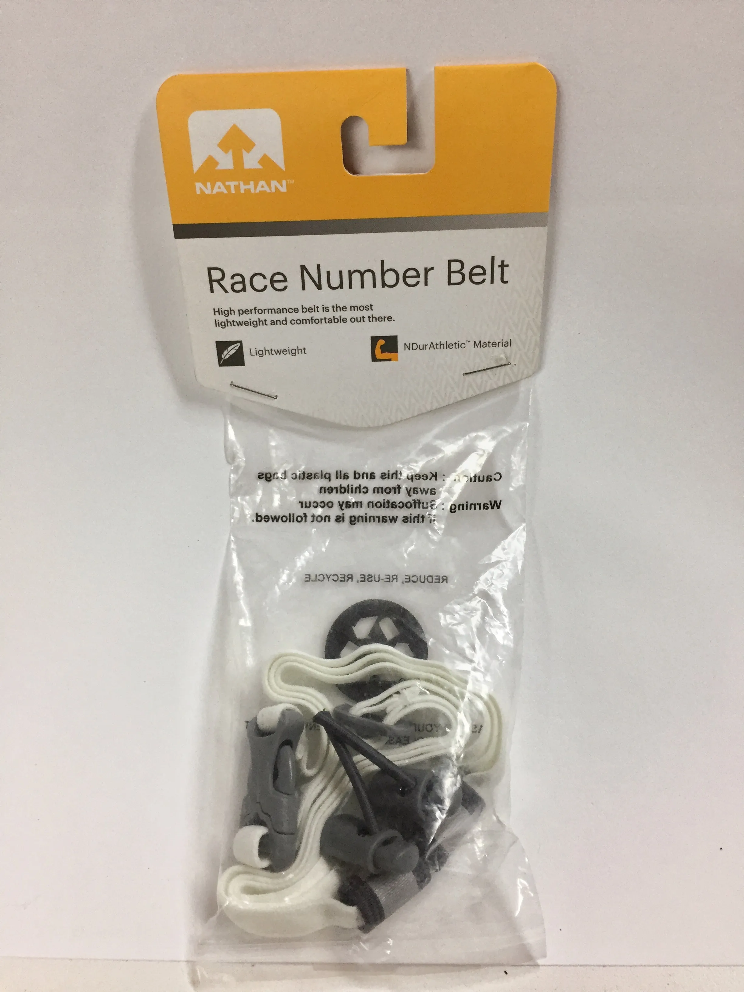 Nathan Race Number Belt