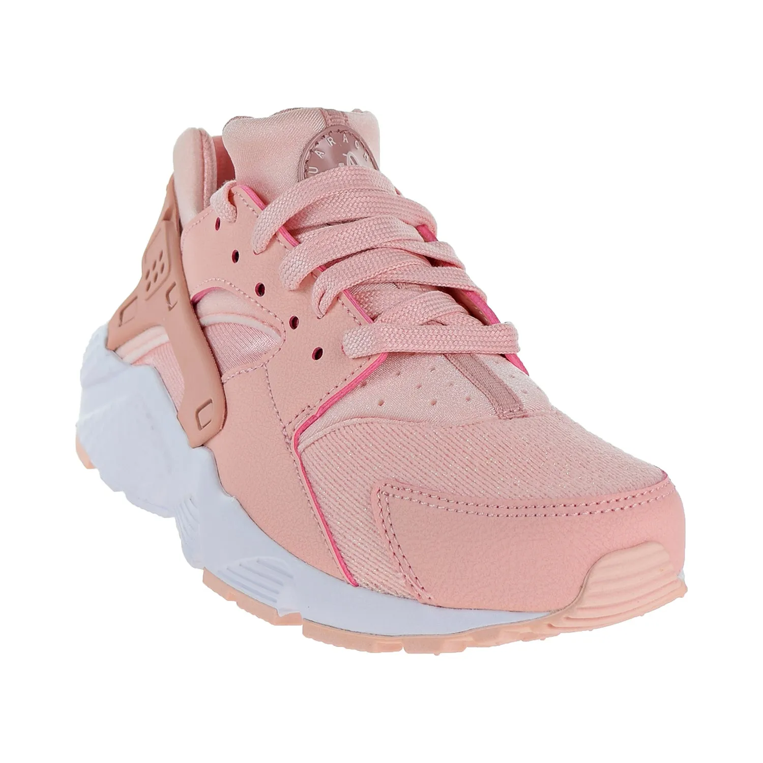 Nike Huarache Run SE Big Kids Shoes Storm Pink/Rust Pink/White