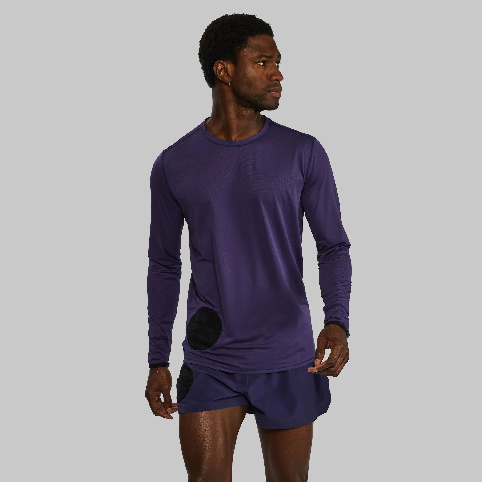 Race to Zero T Shirt. Long Sleeve Purple edition